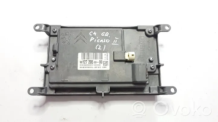 Citroen C4 Grand Picasso Monitor / wyświetlacz / ekran 9812720580