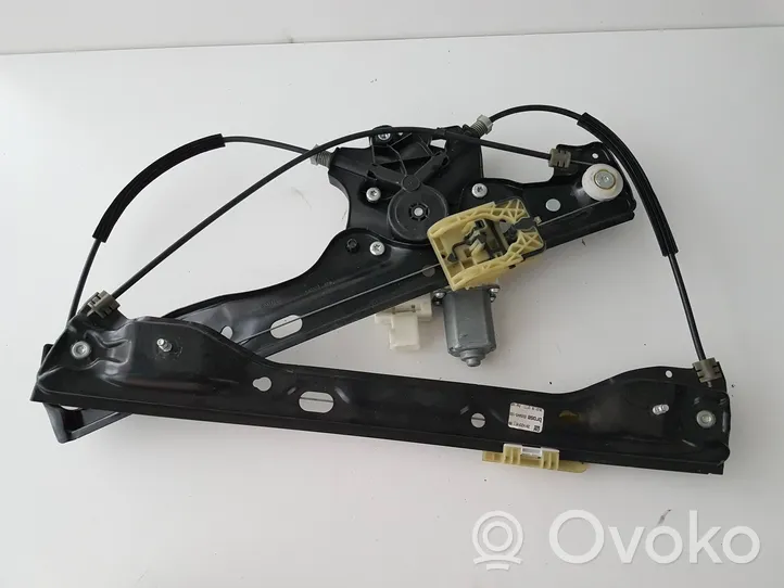 Opel Astra K Front door window regulator with motor 39142316