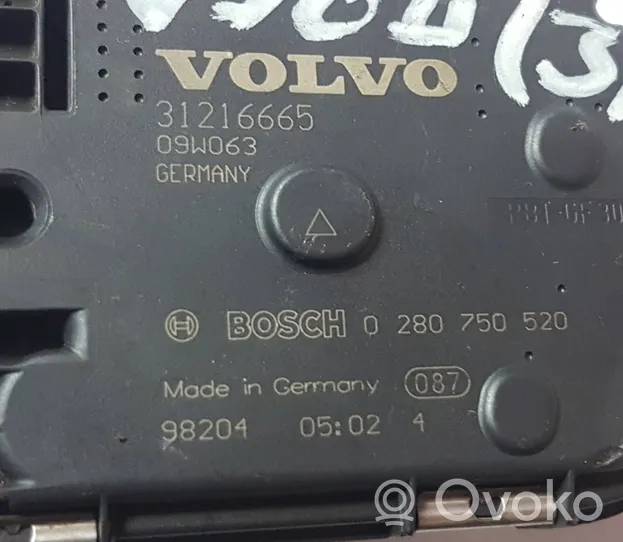 Volvo V70 Дроссельная заслонка 31216665