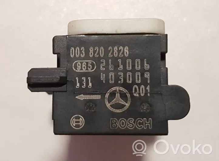 Mercedes-Benz GL X164 Czujnik uderzenia Airbag 0038202826