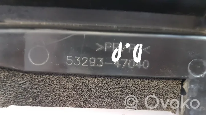 Toyota Prius (XW30) Välijäähdyttimen ilmanohjauksen ilmakanava 5329347040