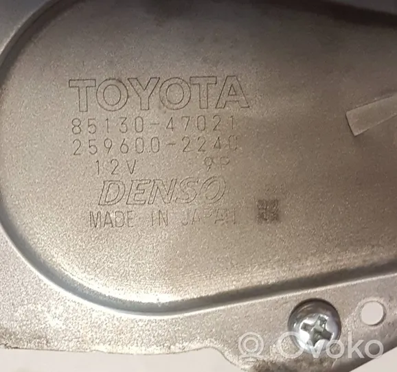 Toyota Prius (XW30) Moteur d'essuie-glace arrière 8513047021