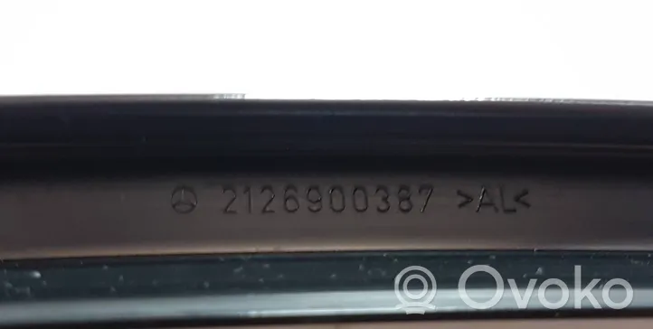 Mercedes-Benz E W212 Cita veida aizmugurē durvju dekoratīvās apdares detaļas 2126900387