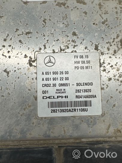 Mercedes-Benz Sprinter W906 Wing mirror control module A6519002600