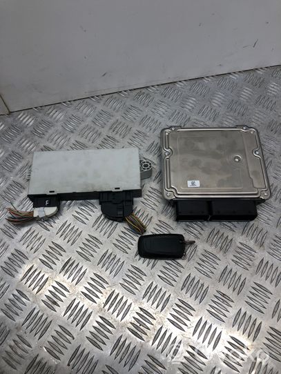 BMW 5 F10 F11 Kit centralina motore ECU e serratura 8574091