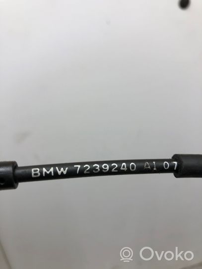 BMW 1 F20 F21 Cavo di rilascio vano motore/cofano 7239240