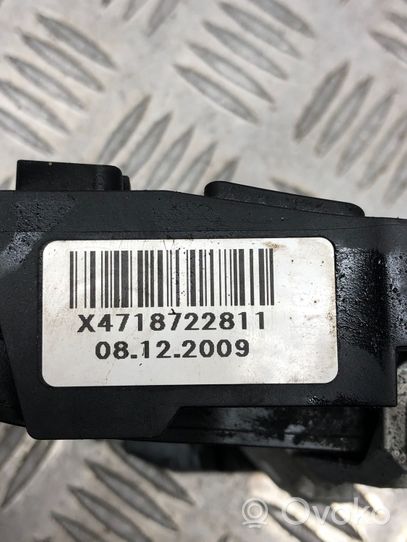 BMW 5 F10 F11 Support extérieur, poignée de porte arrière X4718722811