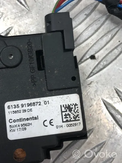 BMW 5 GT F07 Câble négatif masse batterie 9196872