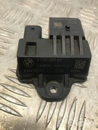 BMW 3 F30 F35 F31 Przekaźnik / Modul układu ogrzewania wstępnego 857008702