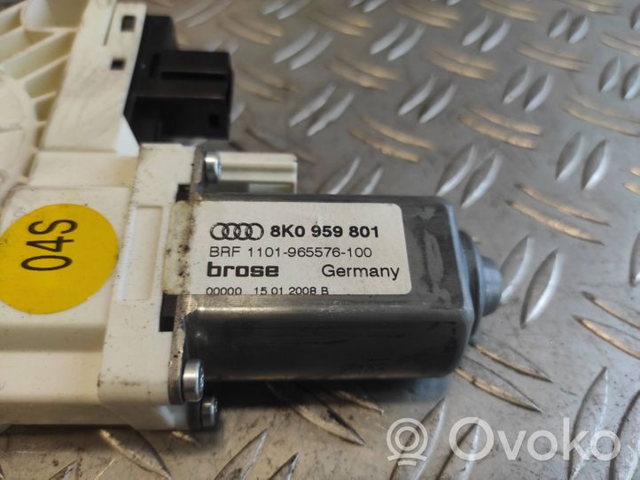 Audi A4 S4 B8 8K Moteur de lève-vitre de porte avant 8K0959801