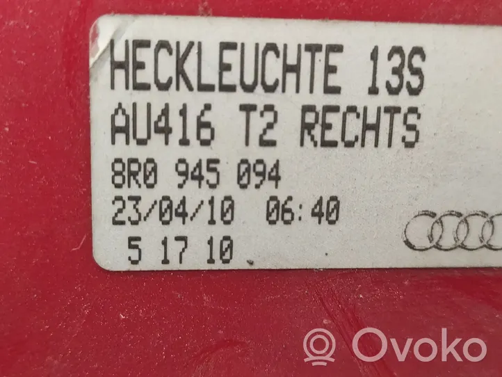 Audi Q5 SQ5 Luci posteriori del portellone del bagagliaio 8R0945094