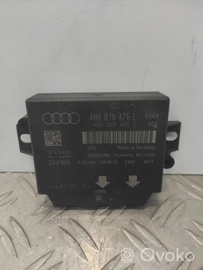 Audi A7 S7 4G Centralina/modulo sensori di parcheggio PDC 4H0919475C