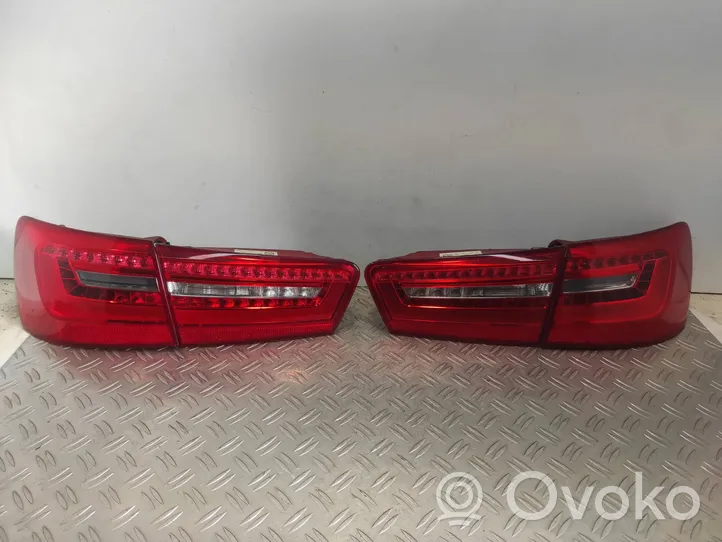 Audi A6 S6 C7 4G Lampy tylne / Komplet 