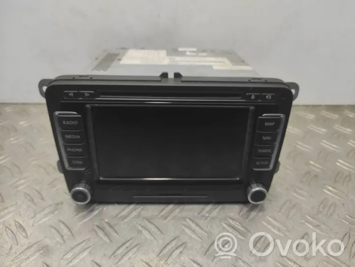 Volkswagen Tiguan Panel / Radioodtwarzacz CD/DVD/GPS 1T0035680