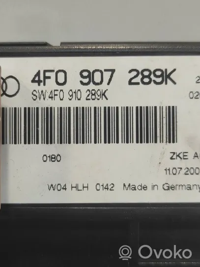 Audi A6 S6 C6 4F Komfortsteuergerät Bordnetzsteuergerät 4F0907289K