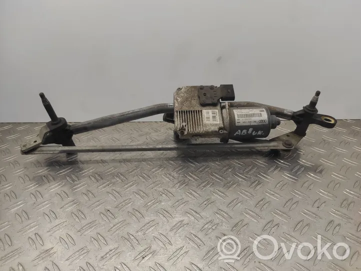 Audi A4 S4 B8 8K Mechanizm wycieraczek szyby przedniej / czołowej 8K2955119A