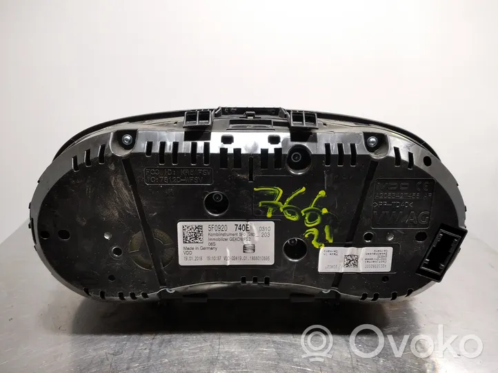 Seat Leon (5F) Nopeusmittari (mittaristo) 5F0920740E