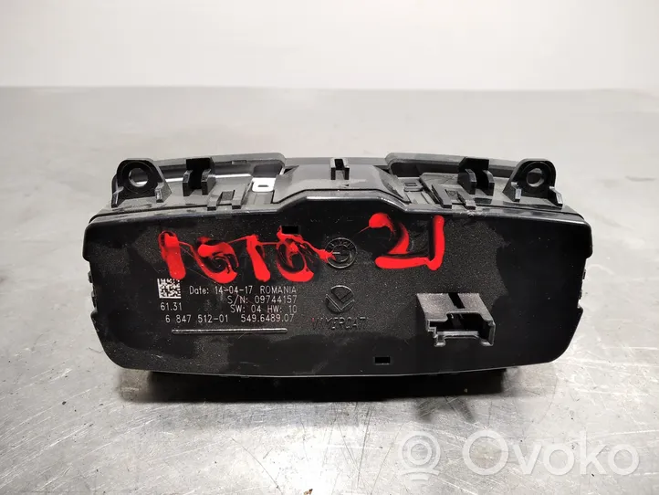 BMW 1 F20 F21 Interruttore di regolazione dell’illuminazione del quadro 684751201