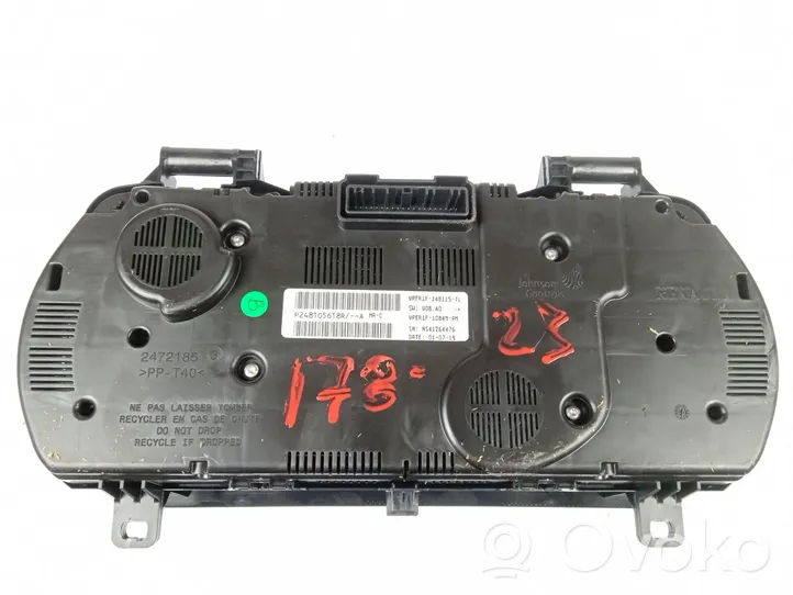 Renault Megane IV Compteur de vitesse tableau de bord 248105618R