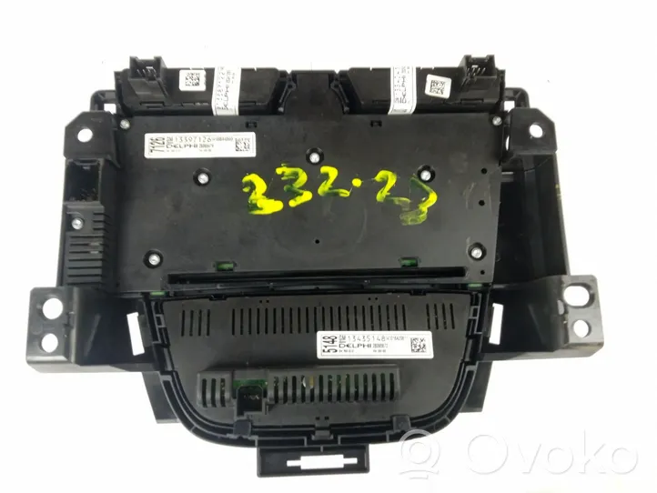 Opel Astra J Panel klimatyzacji 13435148