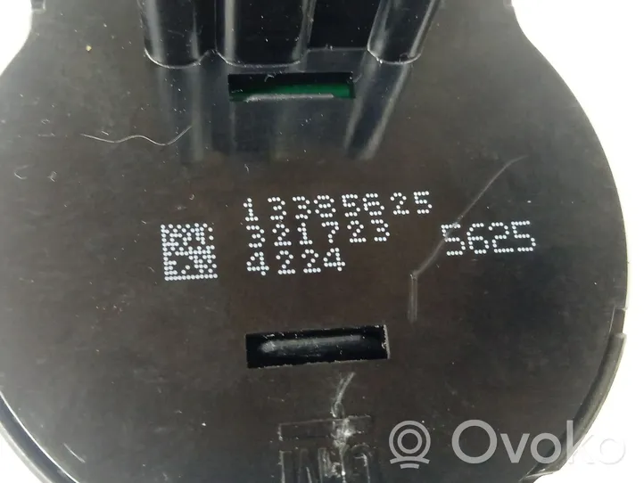 Opel Astra J Interruttore di regolazione dell’illuminazione del quadro 13385625