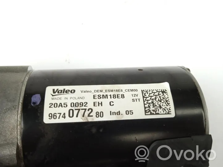 Citroen C4 Aircross Käynnistysmoottori 9674077280