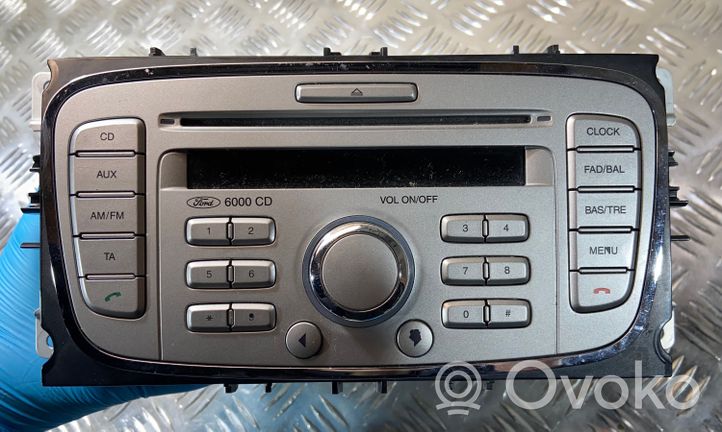 Ford Mondeo MK IV Radio/CD/DVD/GPS-pääyksikkö 8S7T18C815