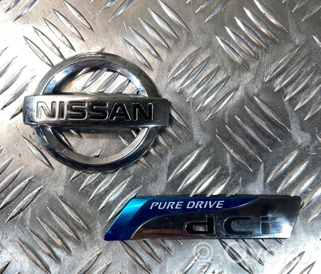 Nissan Note (E11) Emblemat / Znaczek tylny / Litery modelu 