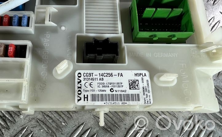 Volvo V60 Komputer / Sterownik ECU i komplet kluczy 31314511AB