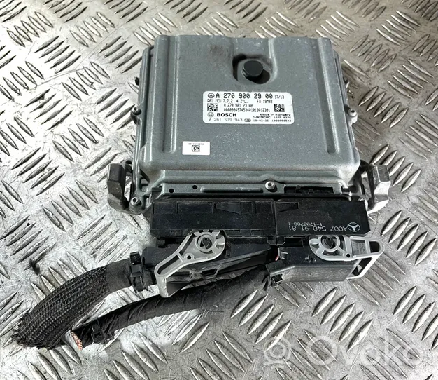 Mercedes-Benz GLA W156 Engine control unit/module A2709002900