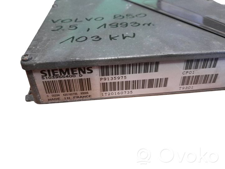 Volvo 850 Unité de commande, module ECU de moteur S103955400D