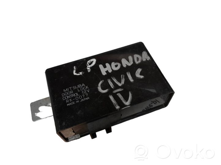 Honda Civic Oven keskuslukituksen ohjausyksikön moduuli RK0077