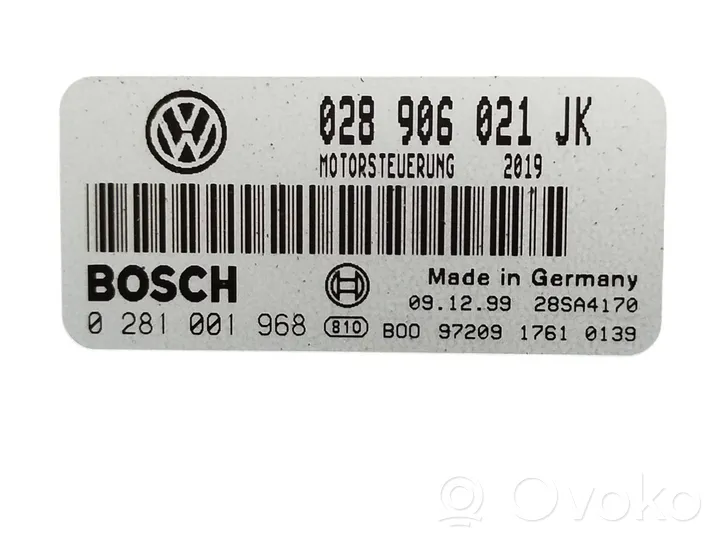 Volkswagen Sharan Calculateur moteur ECU 028906021JK