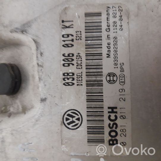 Skoda Fabia Mk1 (6Y) Sterownik / Moduł ECU 038906019KT