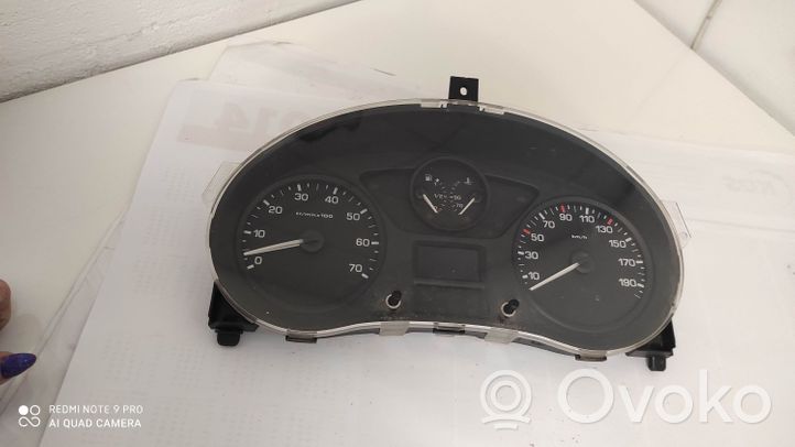 Fiat Scudo Compteur de vitesse tableau de bord 1401107680