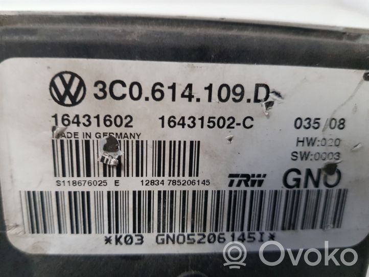 Volkswagen PASSAT B6 Unidad de control/módulo del ABS 3C0614109D