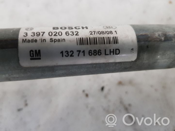 Opel Astra H Mechanizm i silniczek wycieraczek szyby przedniej / czołowej 0390241553