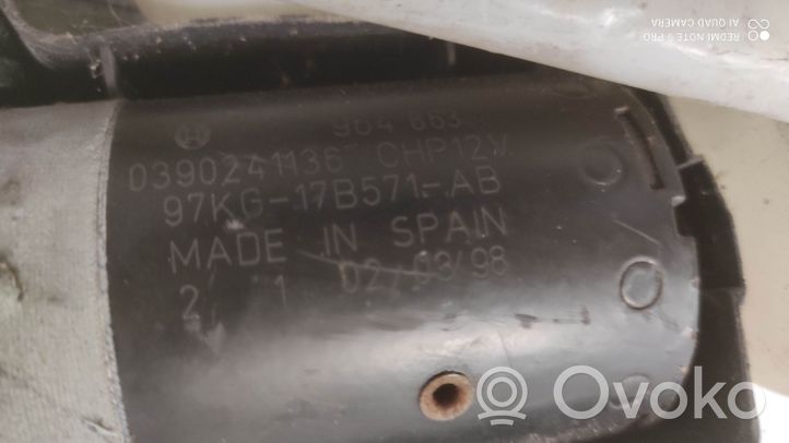 Ford Ka Mechanizm i silniczek wycieraczek szyby przedniej / czołowej 0390241136