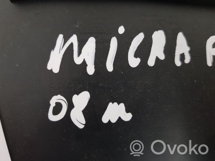 Nissan Micra Inne części wnętrza samochodu 68921BC700