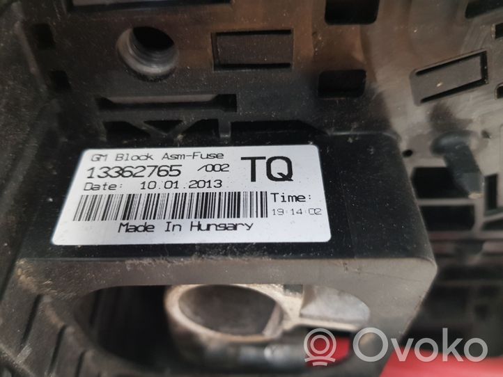 Opel Meriva B Plus / Klema / Przewód akumulatora 525230582