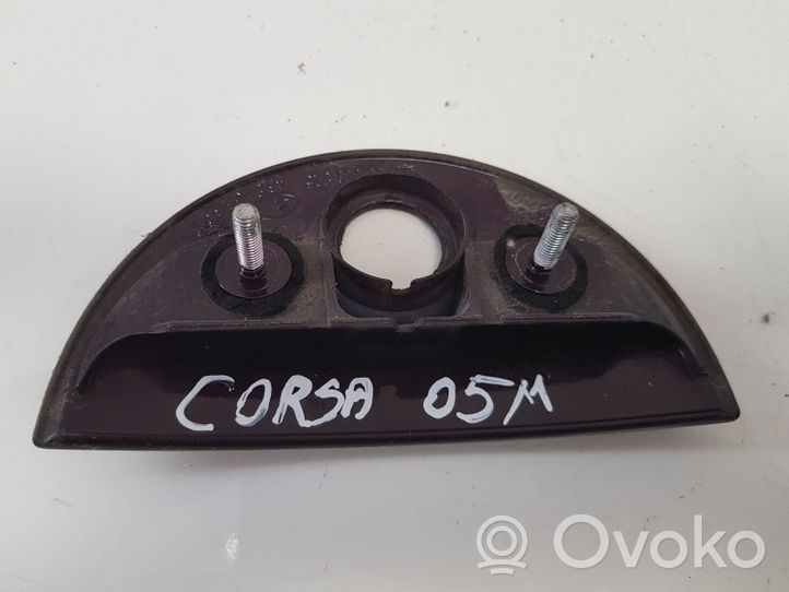 Opel Corsa C Uchwyt / Rączka zewnętrzna otwierania klapy tylnej / bagażnika 93389325