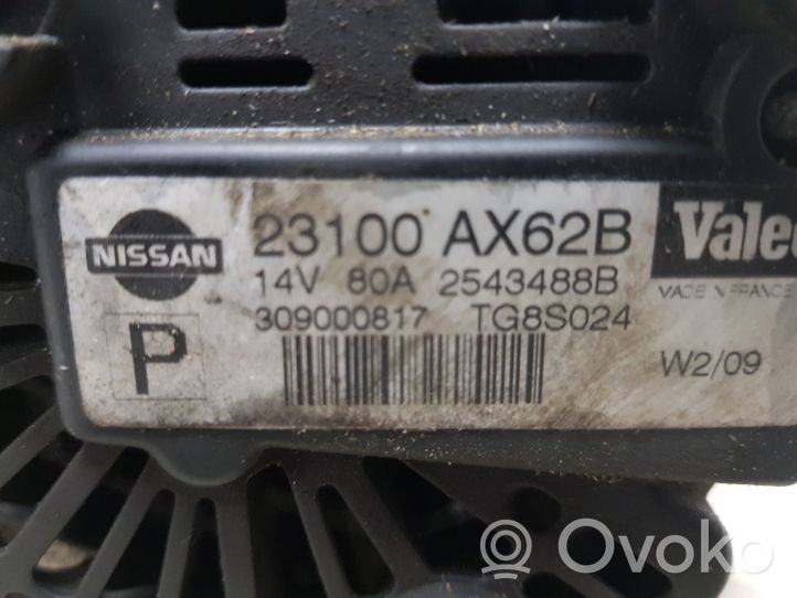 Nissan Micra Alternator 23100AX62B