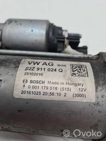 Volkswagen Beetle A5 Starter motor 02Z911024Q