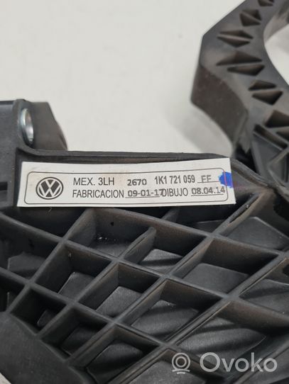 Volkswagen Beetle A5 Pédale d'embrayage 1K1721059FF