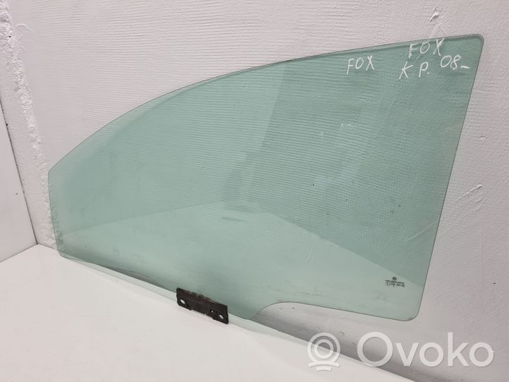 Volkswagen Fox Front door window/glass (coupe) 