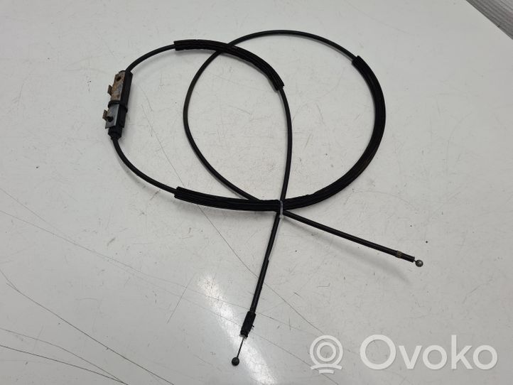 Volkswagen PASSAT B7 Engine bonnet/hood lock release cable 3C1823531