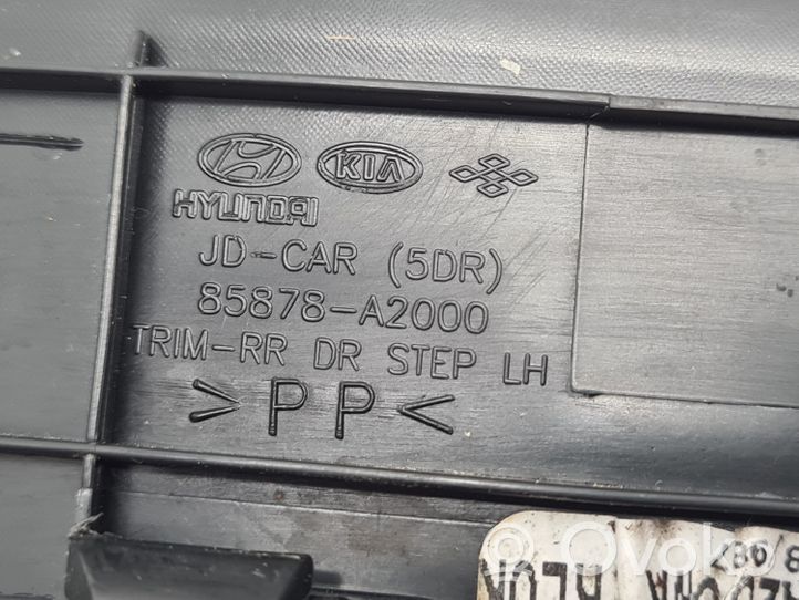 KIA Ceed Copertura del rivestimento del sottoporta posteriore 85878A2000
