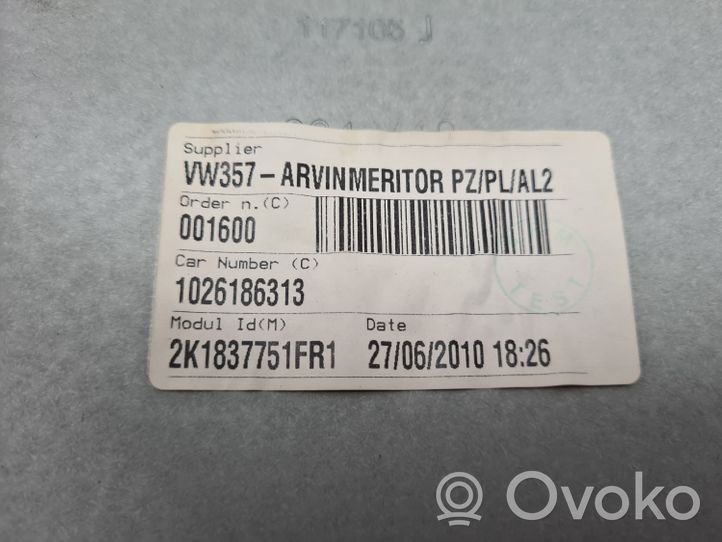 Volkswagen Caddy Fensterhebermechanismus ohne Motor Tür vorne 1T0837755