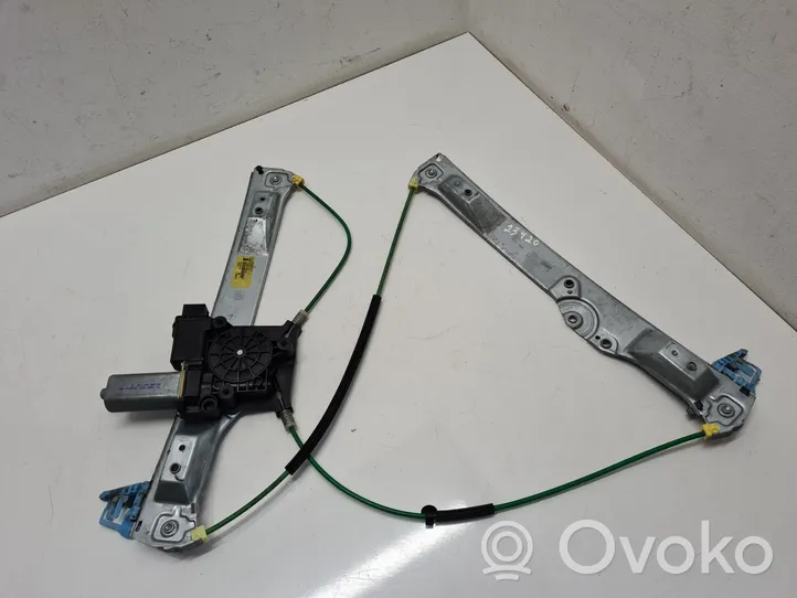 Opel Corsa D Front door window regulator with motor 541613212