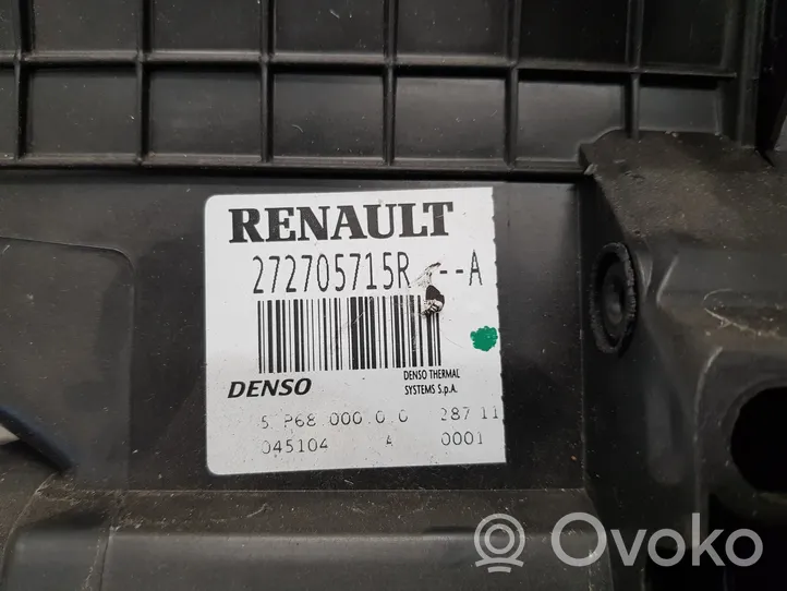 Renault Kangoo II Sisälämmityksen ilmastoinnin korin kokoonpano 272705715R